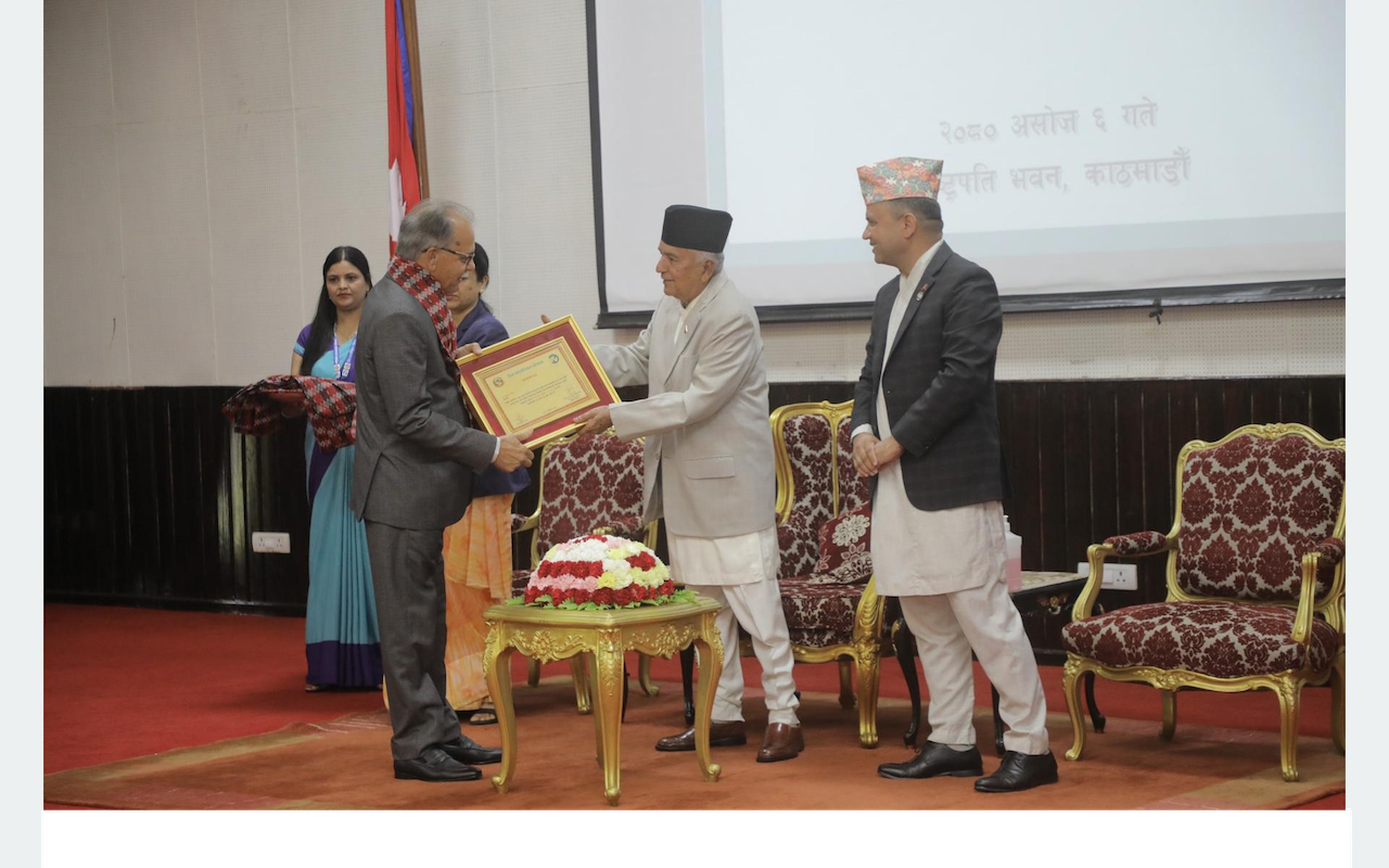 निष्पक्ष, स्वतन्त्र र सबल प्रेसले मात्रै लोकतन्त्रलाई मजबुत बनाउँछ’ : राष्ट्रपति पौडेल